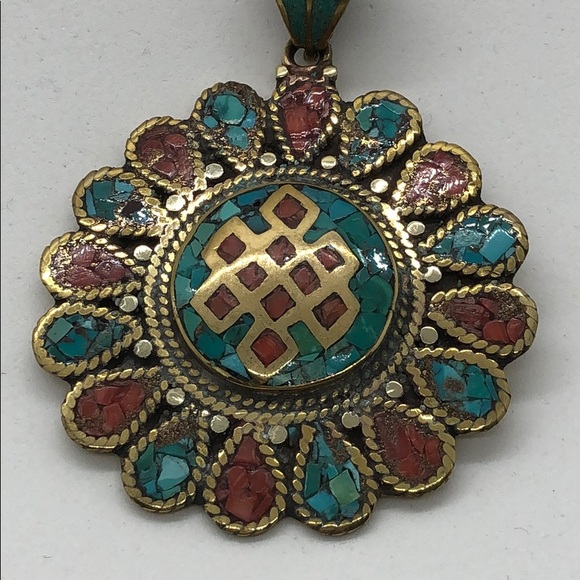 Beautiful Turquoise Pendant - Picture 3 of 5